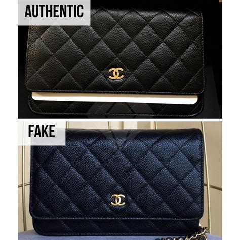 chanel wallet purse on a chain replica